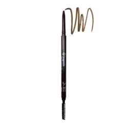 Олівець для брів механічний з щіточкою Bogenia Micro Slim Brow Liner BG504