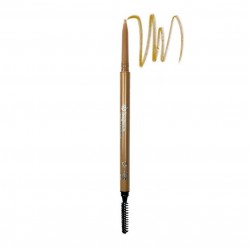 Олівець для брів механічний зі щіточкою Bogenia Micro Slim Brow Liner BG504 № 01