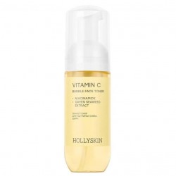 Пінний тонер для підтримки сяйва шкіри Hollyskin Bubble Face Toner Vitamin C 150 мл