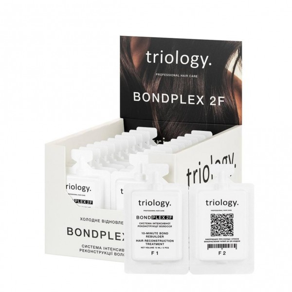 Холодне відновлення волосся Triology BONDPLEX 2F система інтенсивної реконструкції (10 застосувань)
