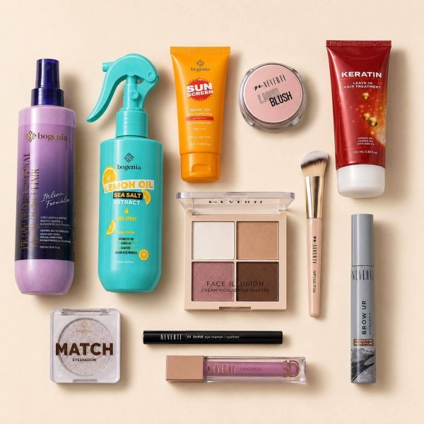 Подарунковий набір косметики 11 в 1 Bogenia Beauty Box BG151