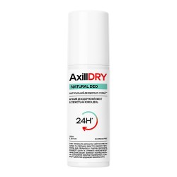 Натуральний дезодорант-спрей AxillDRY Natural Deo до 24 годин 110 мл