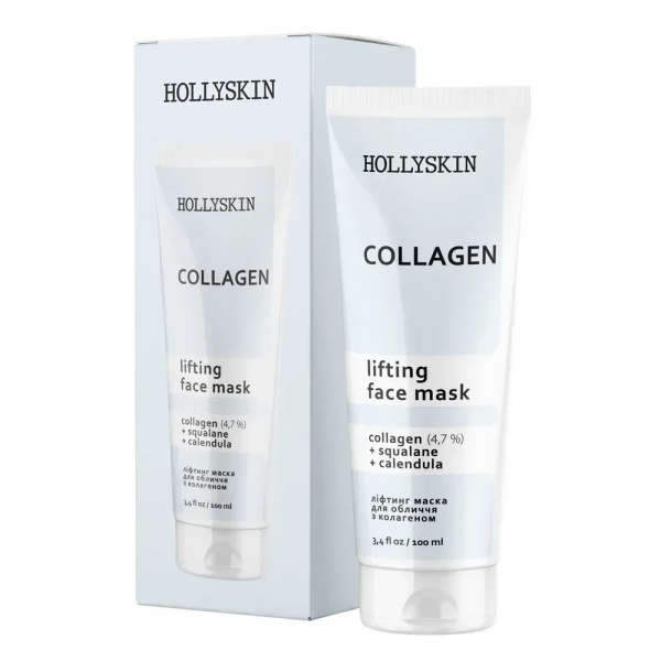 Лифтинг-маска для лица с коллагеном Hollyskin Collagen Face Mask 100 мл
