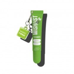 Бальзам-блиск для губ WiSHLiST & КАЖАННА LIP GLOSS BALM CUCUMBER ICE 10 г + брелок "Гірка"