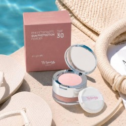 Пудра матуюча рожева сонцезахисна Top Beauty Pink Filter Matte Sun Protection Powder SPF 30 6 г