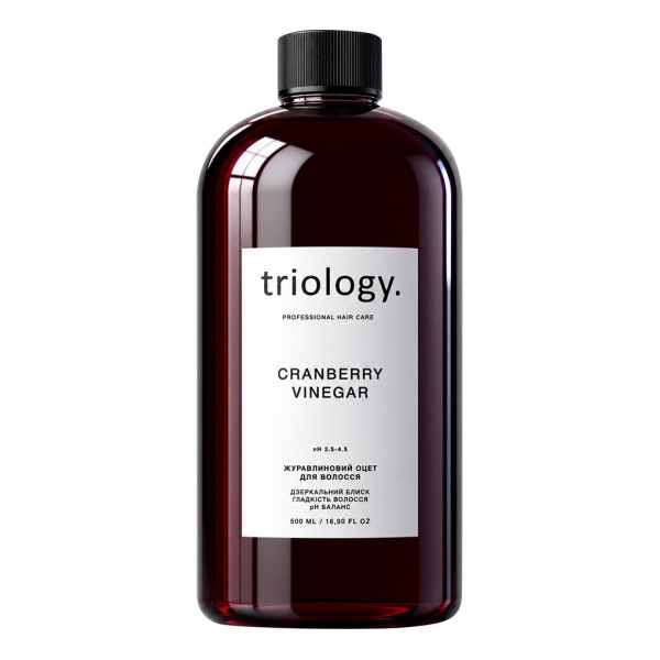 Журавлиновий оцет для волосся Triology Cranberry Vinegar 500 мл