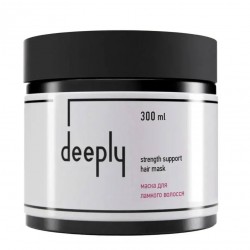 Маска для ламкого волосся Deeply strength support hair mask 300 мл