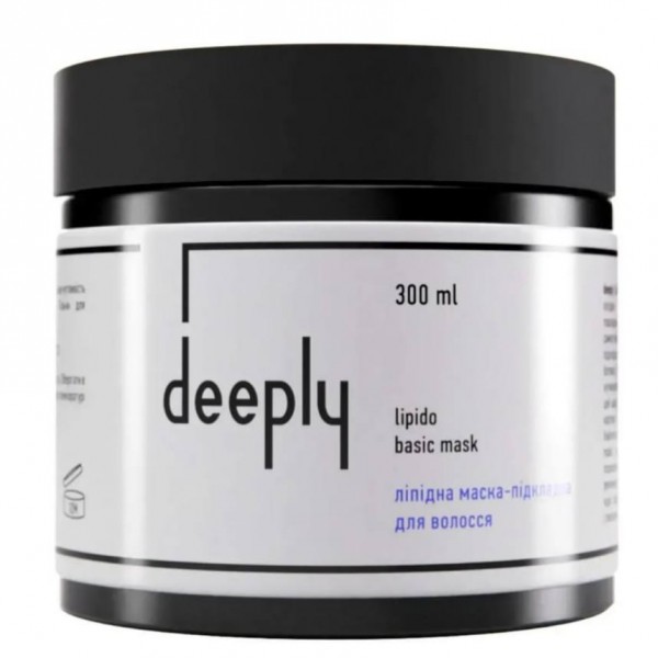Ліпідна маска-підкладка для волосся Deeply lipido basic mask 300 мл