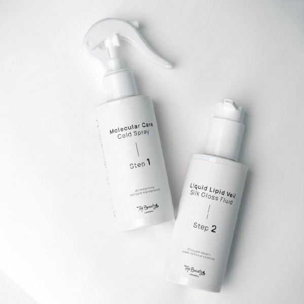 Двоетапна система відновлення та догляду за волоссям Top Beauty Molecular Care Cold Restoration
