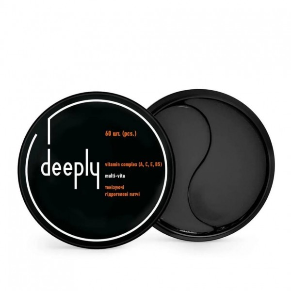 Тонізуючі гідрогелеві патчі Deeply vitamin glow eye patches 60 шт
