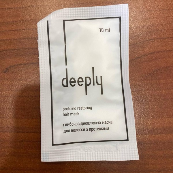 Маска для волос Deeply Hair Mask саше 10 мл
