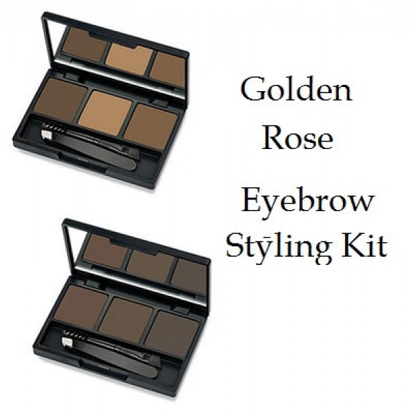 Тени для бровей Golden Rose Eyebrow Styling Kit (набор для коррекции) Тени для бровей Golden Rose Eyebrow Styling Kit (набор для коррекции)