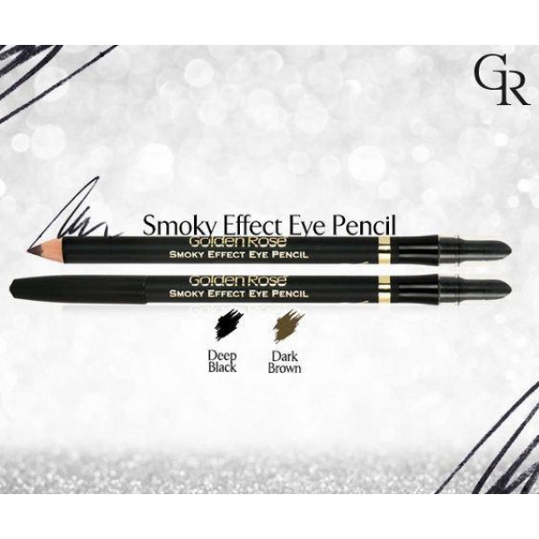 Олівець для очей Golden Rose Smoky Eye Effect Pencil (коричневий)