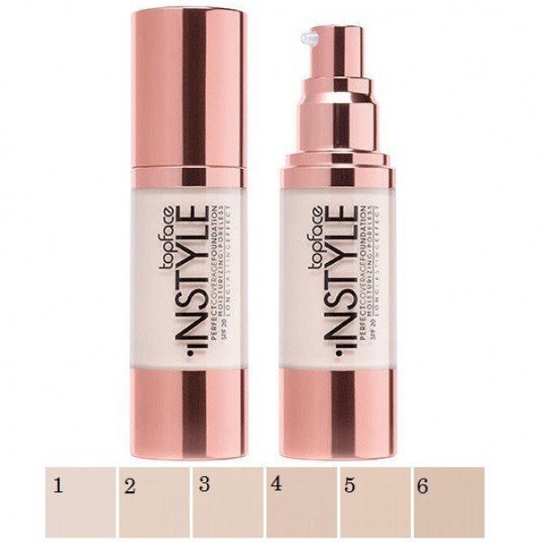 Тональний крем TopFace Perfect Coverage Instyle PT-463 Тональний крем TopFace Perfect Coverage Instyle PT-463