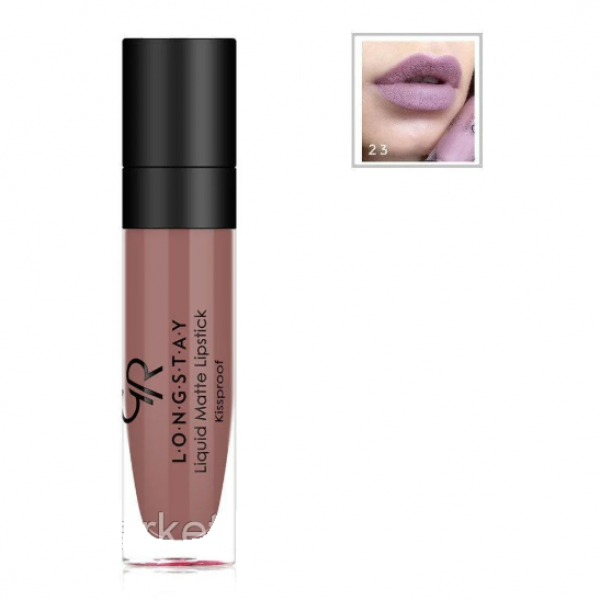 Помада для губ Golden Rose Longstay Liquid Matte №23, Живлення Помада для губ Golden Rose Longstay Liquid Matte №23, Живлення