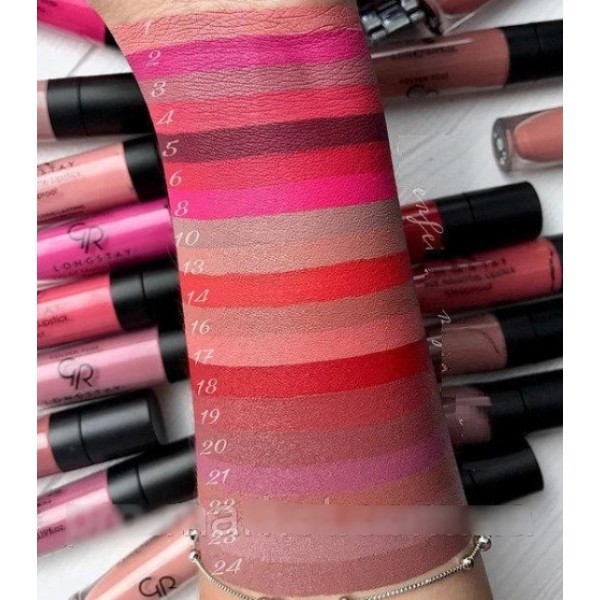 Помада для губ Golden Rose Longstay Liquid Matte №24, Питание