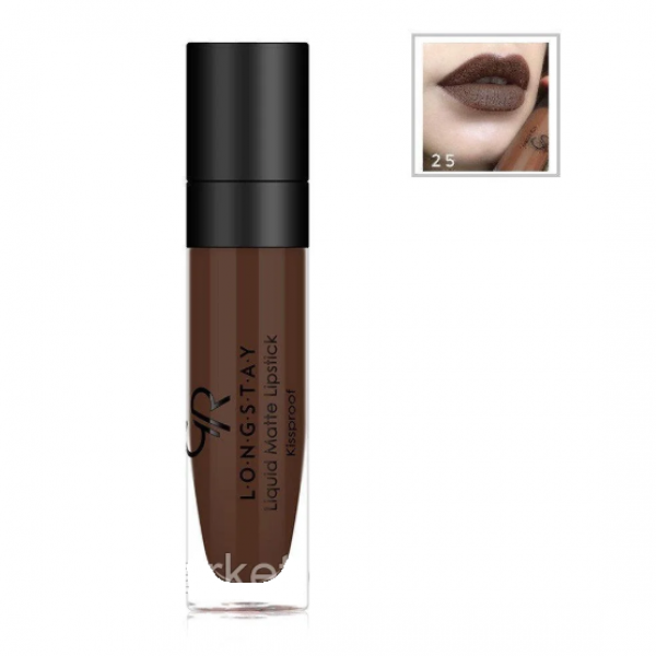 Помада для губ Golden Rose Longstay Liquid Matte №25, Харчування