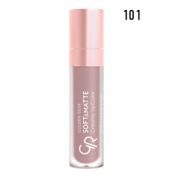 Кремова матова помада для губ Golden Rose Soft & Matte Creamy Lipcolor No101