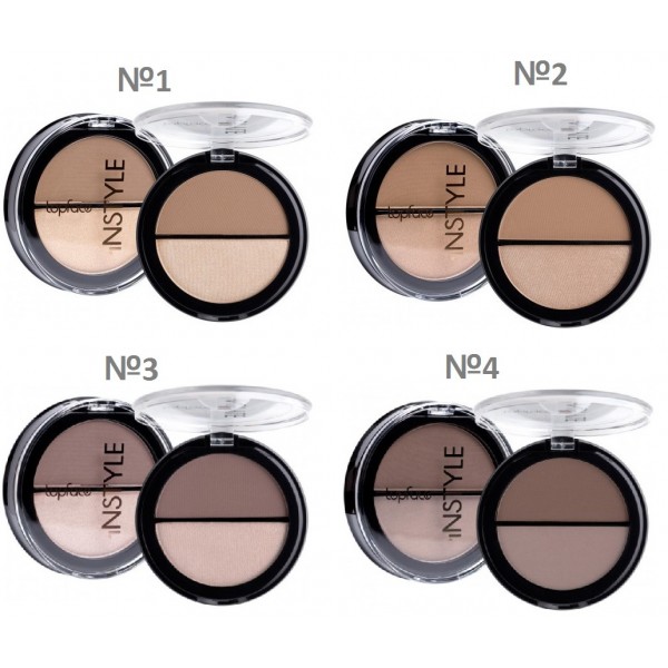 Хайлайтер и контур для макияжа TopFace Contour & Highlighter Instyle PT-262 №2