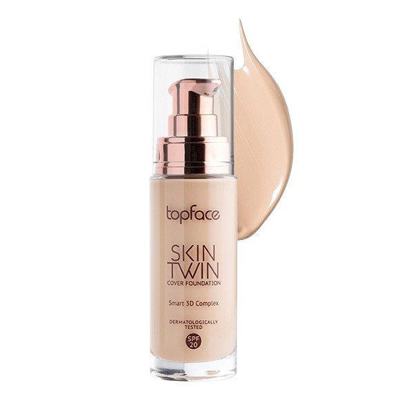 Тональный крем Top Face Skin Twin PT-464 №004