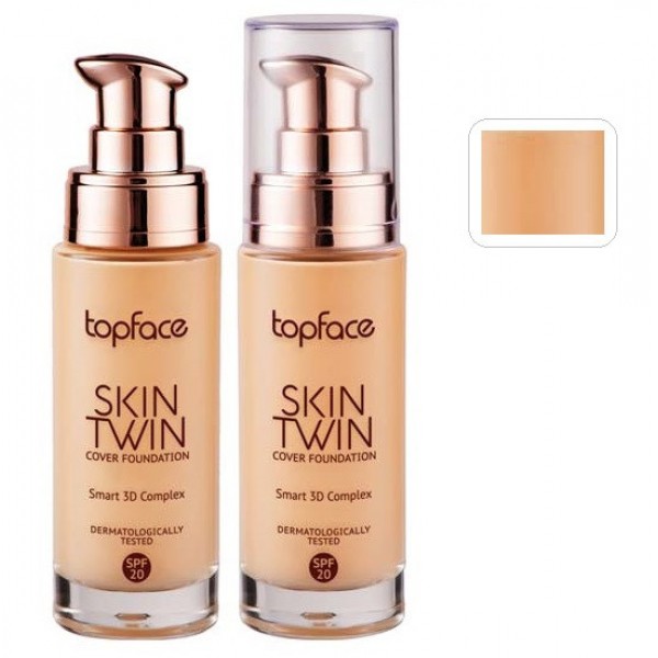 Тональний крем Top Face Skin Twin PT-464 №005