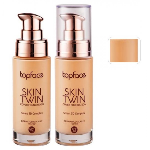 Тональний крем Top Face Skin Twin PT-464 №006