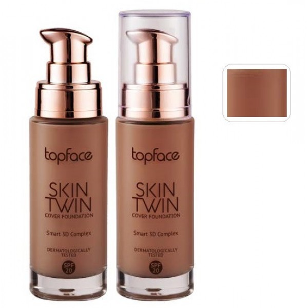 Тональний крем Top Face Skin Twin PT-464 №010