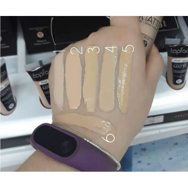 Тональний крем TopFace Skin Editor Matte PT-465 №004