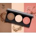 Набір для контуринга Golden Rose Metals Sculpting Palette (контур, хайлайтер, рум'яна)
