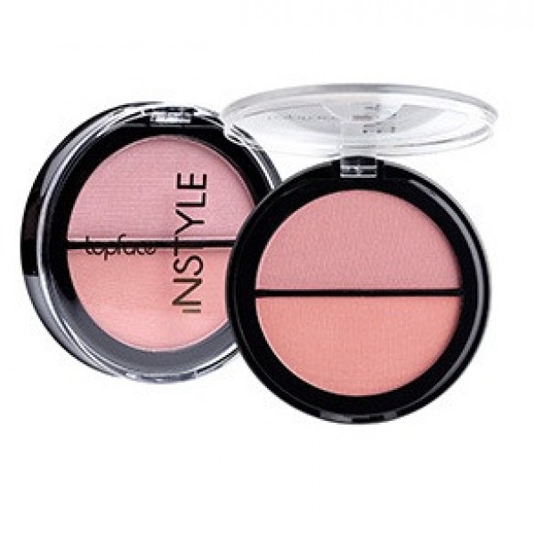 Рум'яна подвійні TopFace Instyle Twin Blush On РТ-353 №02
