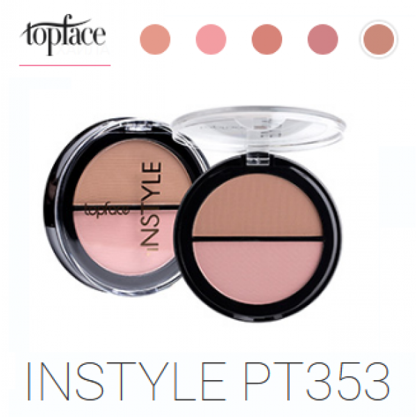 Румяна двойные TopFace Instyle Twin Blush On РТ-353 №04