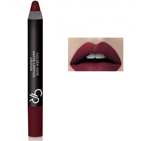 Матова помада-олівець Matte Lipstick Crayon Golden Rose №2