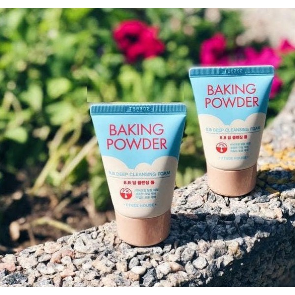 Пенка для умывания и демакияжа ETUDE HOUSE Baking Powder BB Deep Cleansing Foam MINI 30 мл Пенка для умывания и демакияжа ETUDE HOUSE Baking Powder BB Deep Cleansing Foam MINI 30 мл