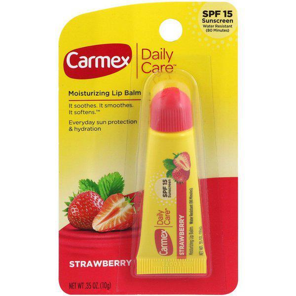 Бальзам для губ СARMEX Tube Strawberry (полуниця)