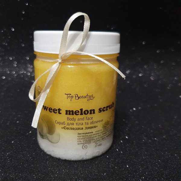 Скраб для тела Top Beauty Fruits 250 мл дыня