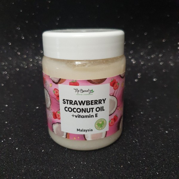 Кокосове масло для тіла Top Beauty and Coconut Fruit 250 мл Полунично-кокосове