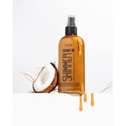 Кокосова олія для засмаги з шиммером Top Beauty Coconut Oil Shimmer 200 мл