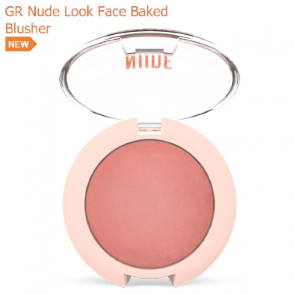 Рум'яна для обличчя Golden Rose Nude Look Face Baked Blusher