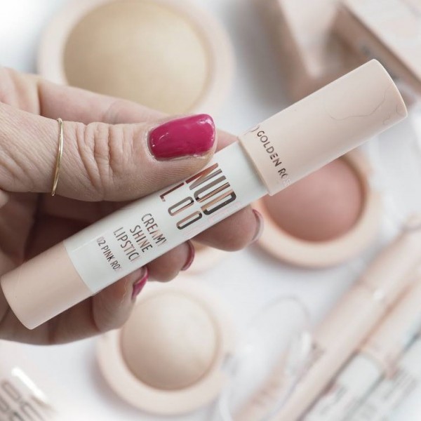 Кремова губна помада-олівець Golden Rose Nude Look Creamy Shine Lipstick