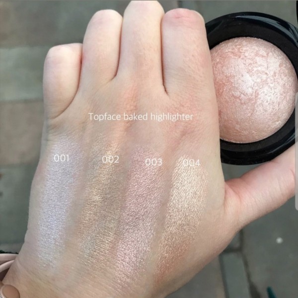 Хайлайтер запеченный TopFace BAKED CHOICE Rich Touch PT-702 №104 Nude Shimmer
