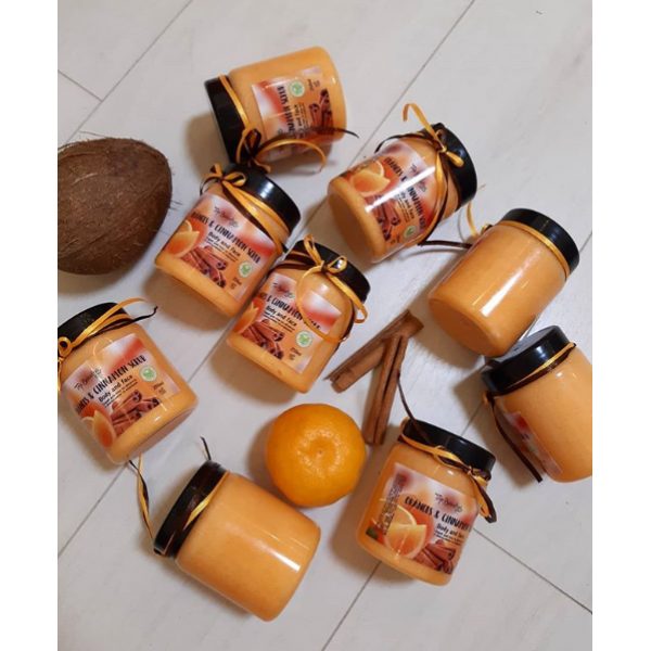 Скраб для тіла Top Beauty Fruits 250 мл Апельсин-кориця