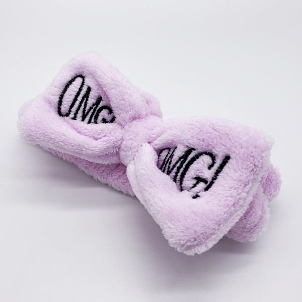 Косметическая повязка для фиксации волос OMG/ОМГ Лаванда