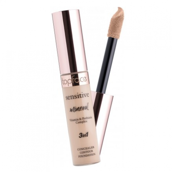 Консилер для особи Top Face Sensitive Mineral 3 in 1 Concealer PT471 12 мл 02