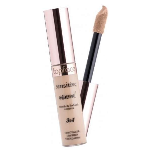 Консилер для особи Top Face Sensitive Mineral 3 in 1 Concealer PT471 12 мл 03