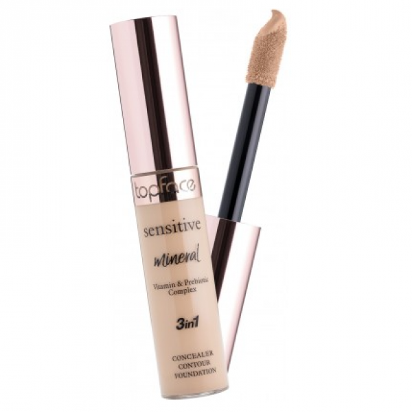 Консилер для особи Top Face Sensitive Mineral 3 in 1 Concealer PT471 12 мл 04