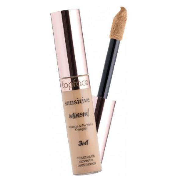 Консилер для особи Top Face Sensitive Mineral 3 in 1 Concealer PT471 12 мл 06