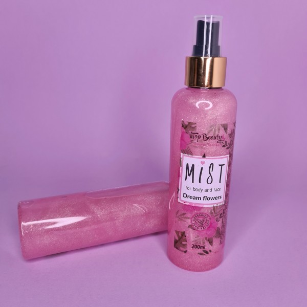Спрей-міст для тіла з шиммером Top Beauty Coconut/Flowers Dream/Tropic 200 мл