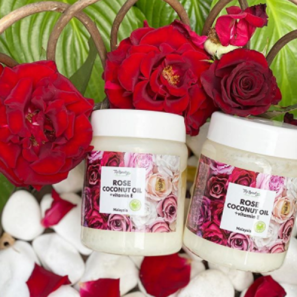 Кокосове масло для тіла Top Beauty and Coconut Fruit 250 мл Троянда