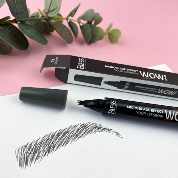Маркер для брів Bless Beauty Wow Tattoo Brow Pen (4 відтінки) №03 Маркер для брів Bless Beauty Wow Tattoo Brow Pen (4 відтінки) №03