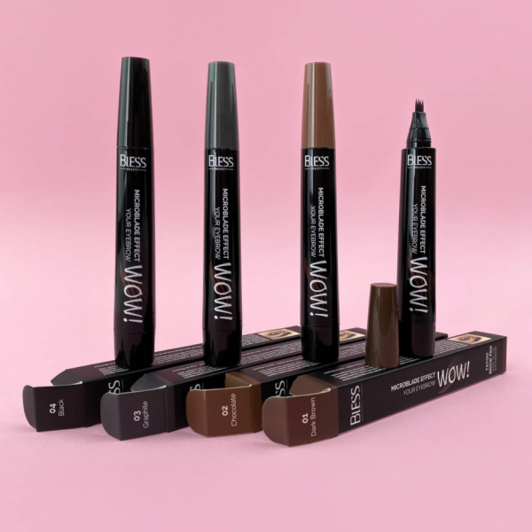 Маркер для брів Bless Beauty Wow Tattoo Brow Pen (4 відтінки) №03 Маркер для брів Bless Beauty Wow Tattoo Brow Pen (4 відтінки) №03